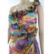 vestito donna ANTONIO NOTARO multicolore poliestere AM434 Presa