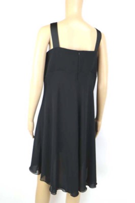 vestito donna ALTHEA 55 nero viscosa AM554 Economico