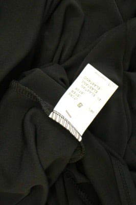 vestito donna BIANCOGHIACCIO S nero poliestere AM210 In Vendita