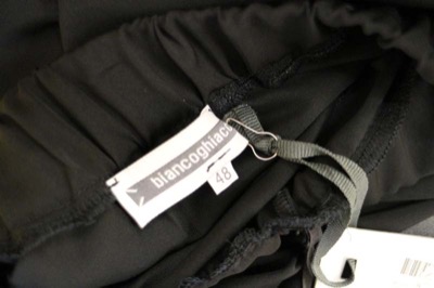 vestito donna BIANCOGHIACCIO 48 nero poliestere AM552 Saldi