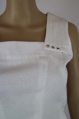 vestito donna BIANCOGHIACCIO 40 bianco poliestere AM338 Vendita Calda