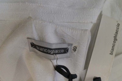 vestito donna BIANCOGHIACCIO 40 bianco poliestere AM338 Vendita Calda