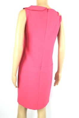 vestito donna BIANCOGHIACCIO 40 rosa poliestere AM281 Vendita Economica