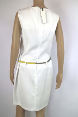 vestito donna BIANCOGHIACCIO 46 bianco poliestere AM280 Saldi Di Fabbrica