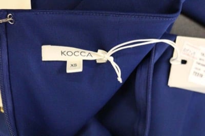 vestito donna KOCCA XS blu poliestere AM209 I Più Venduti