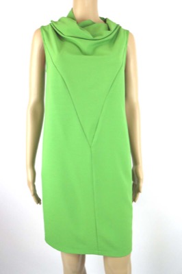 vestito donna BIANCOGHIACCIO 42 verde poliestere AM102 Offerta Giorno del Papà