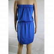 vestito donna BIANCOGHIACCIO blu poliestere AM448 2025