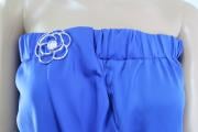 vestito donna BIANCOGHIACCIO blu poliestere AM448 2025