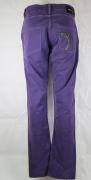 pantaloni uomo CAMOUFLAGE AR & J. viola cotone AM108 In Linea