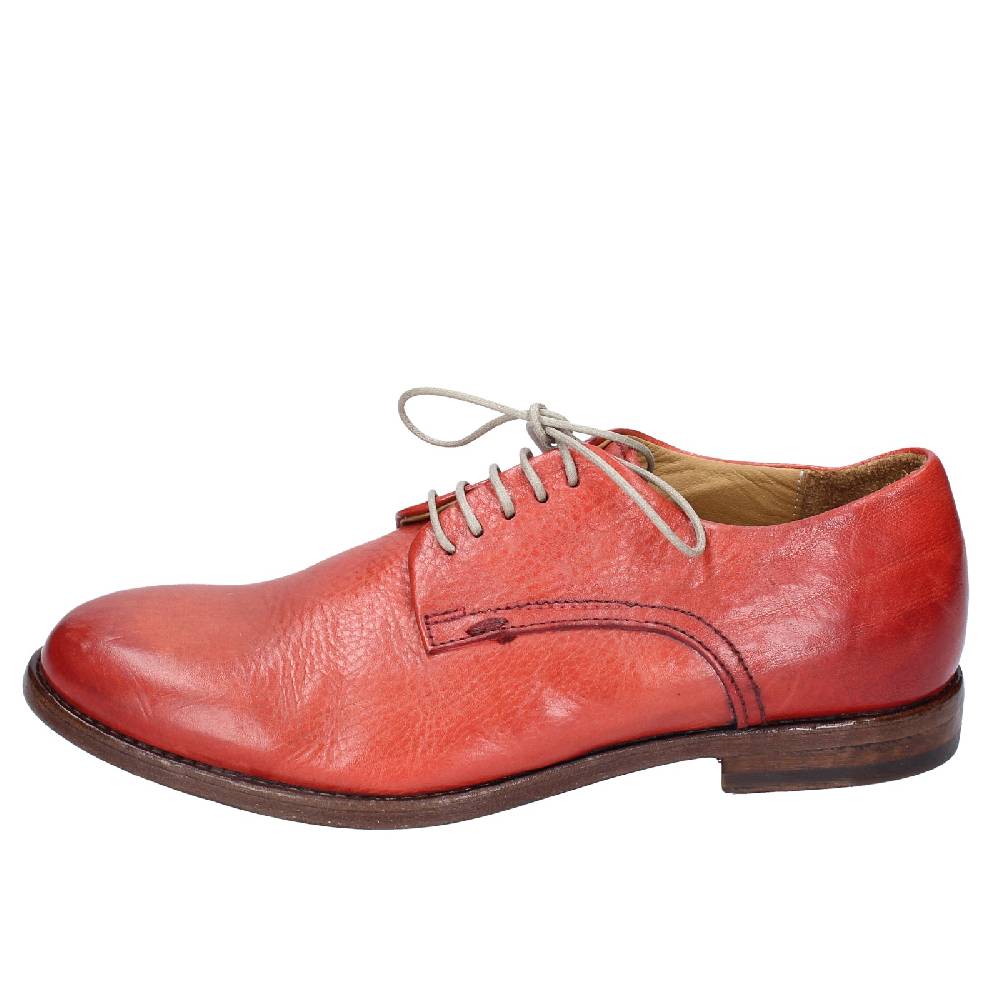 scarpe donna MOMA classiche rosso pelle VINTAGE EX488 Vendita