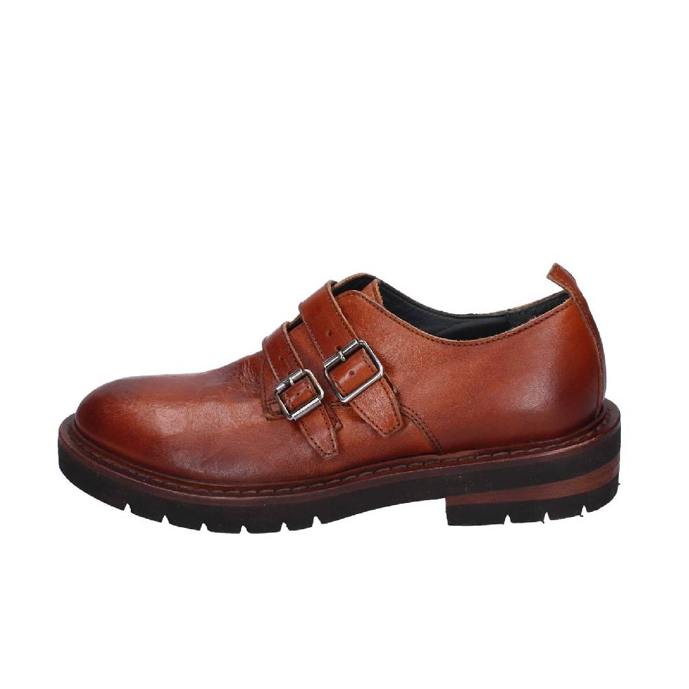 scarpe donna MOMA classiche marrone pelle 84301F-VAR EY474 Promozione