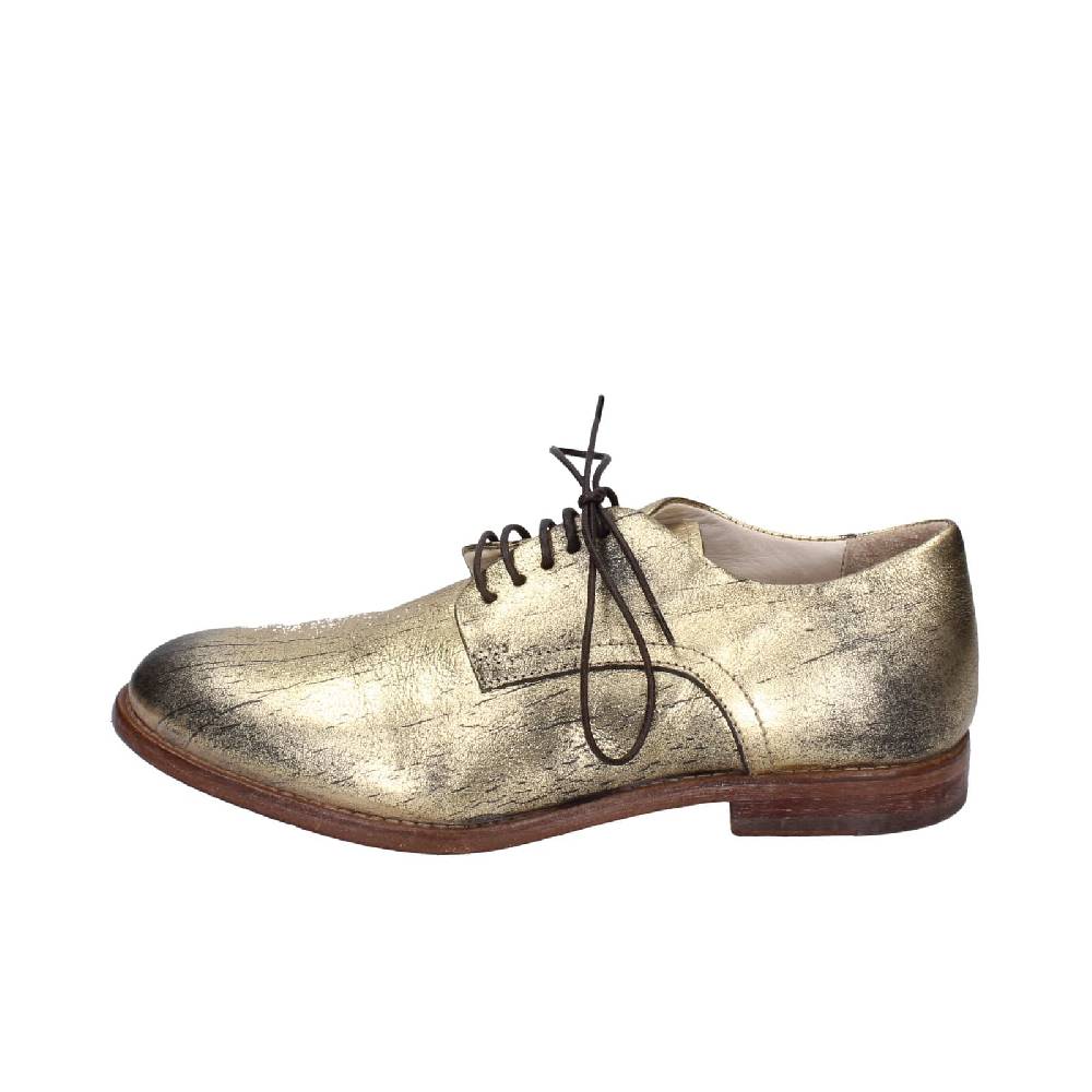 scarpe donna MOMA classiche oro pelle EZ899 Spedizione Gratuita