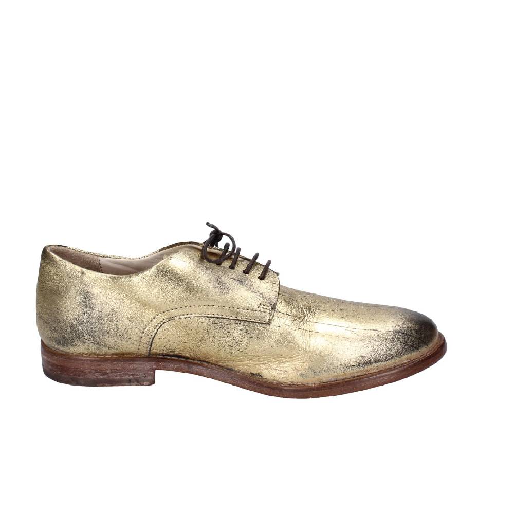 scarpe donna MOMA classiche oro pelle EZ899 Spedizione Gratuita