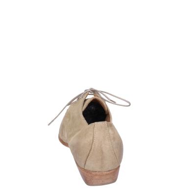 scarpe donna MOMA classiche beige camoscio BH329 Sottocosto
