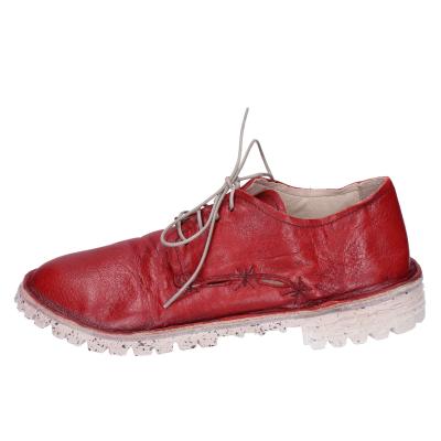 scarpe donna MOMA classiche rosso pelle BH273 Novità