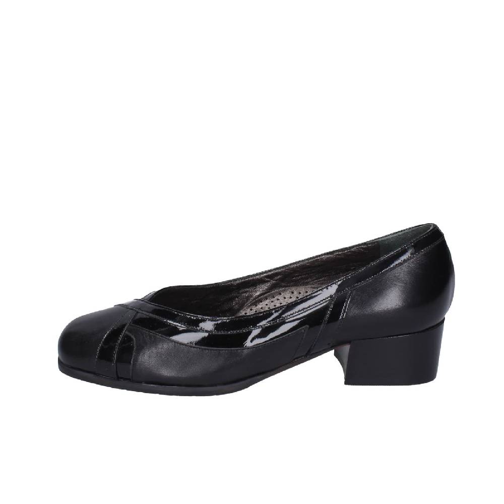 scarpe donna CONFORT decollete nero pelle vernice EZ411 Hotsell