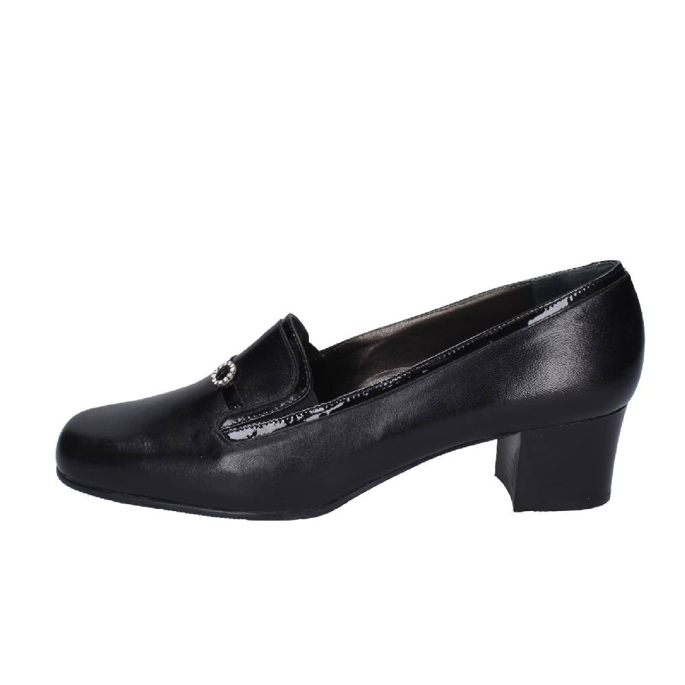 scarpe donna CONFORT decollete nero pelle vernice EZ413 I Più Venduti