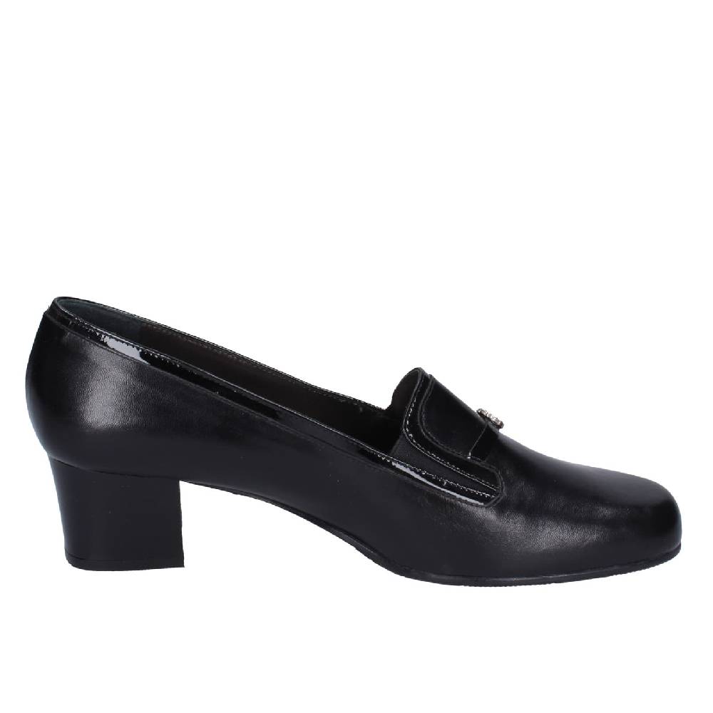 scarpe donna CONFORT decollete nero pelle vernice EZ413 I Più Venduti