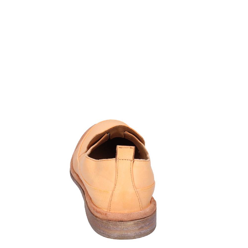 scarpe donna MOMA mocassini arancione pelle 1ES453 EY633 Vendita
