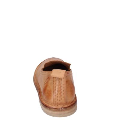 scarpe donna MOMA mocassini marrone pelle 1FS313-AF VINTAGE BD675 Pezzi Unici