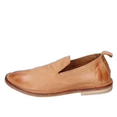 scarpe donna MOMA mocassini marrone pelle 1FS313-AF VINTAGE BD675 Pezzi Unici