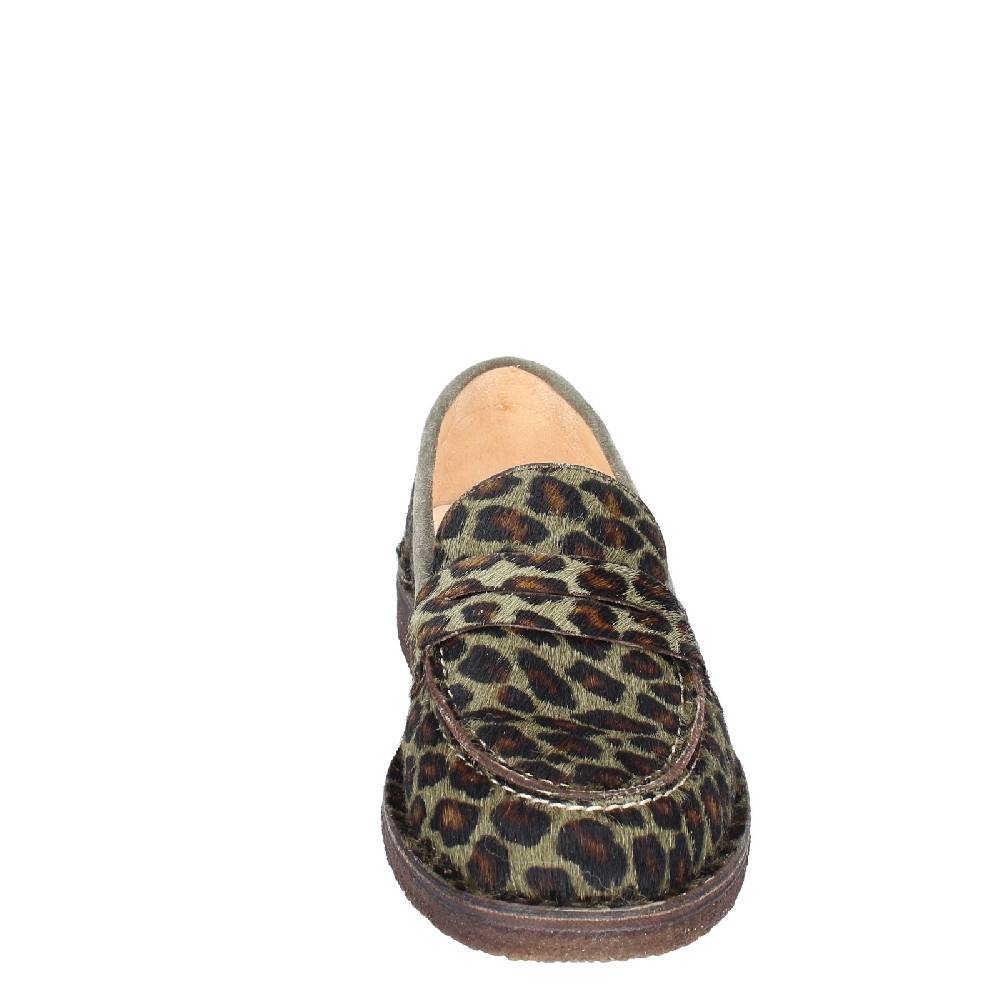 scarpe donna ASTORFLEX mocassini verde cavallino camoscio EY783 Consegna Veloce