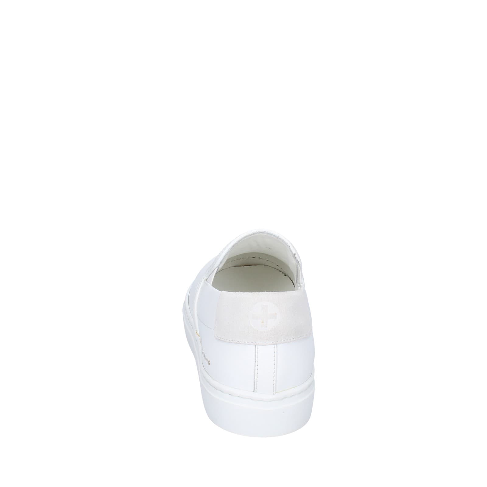 scarpe donna ME+EM mocassini bianco pelle EY198 Affare Del Giorno