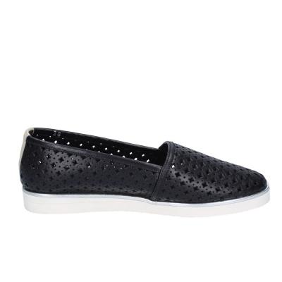 scarpe donna BALDININI mocassini nero pelle BF754 Presa
