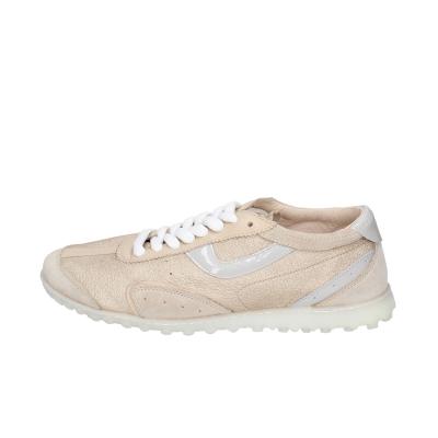 scarpe donna MOMA sneakers oro pelle beige camoscio PER00A-PERB BC855 Offerta