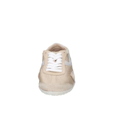 scarpe donna MOMA sneakers oro pelle beige camoscio PER00A-PERB BC855 Offerta