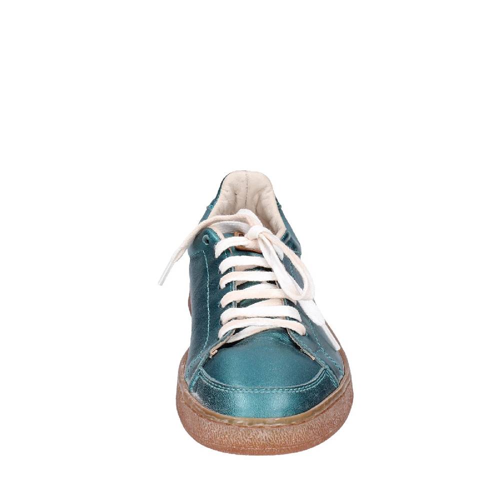 scarpe donna MOMA sneakers verde pelle 49401A VINTAGE EX456 Saldi
