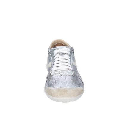 scarpe donna MOMA sneakers grigio pelle beige camoscio BC176 Vendita Economica