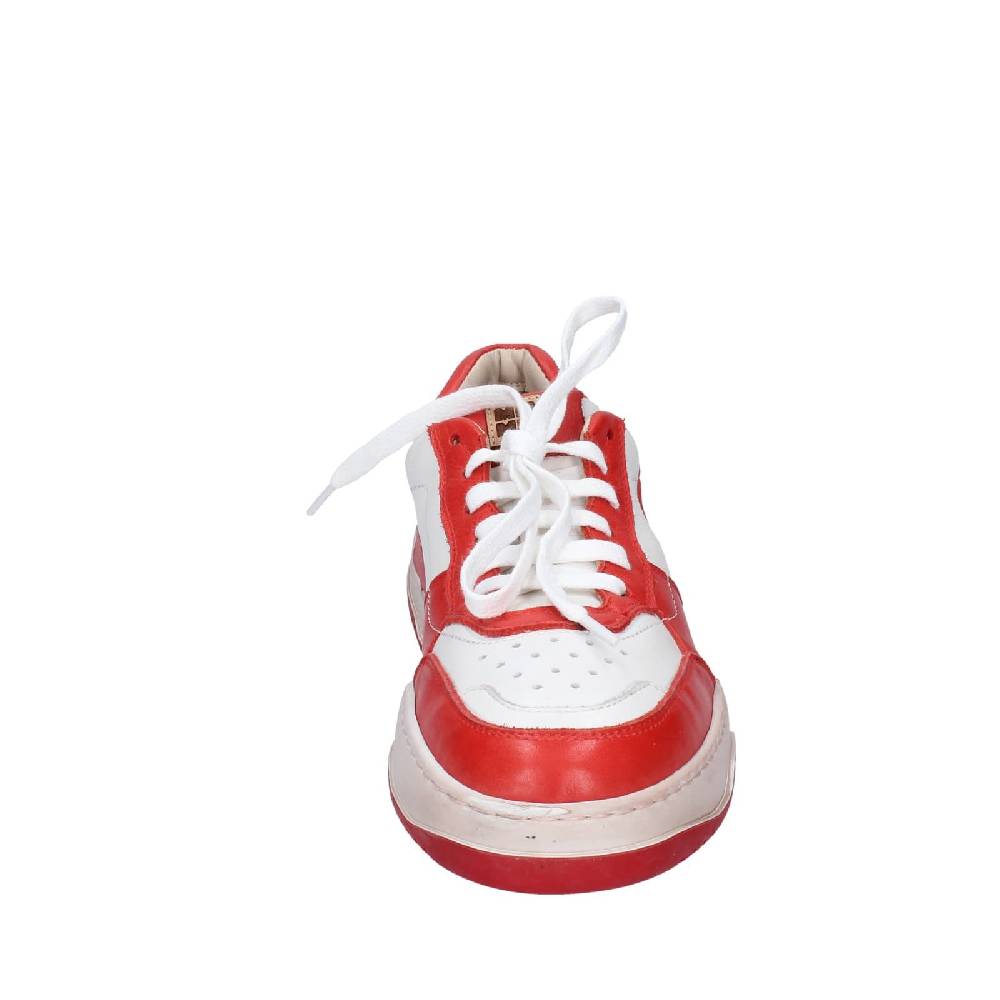 scarpe donna MOMA sneakers bianco pelle rosa EY593 Hotsell
