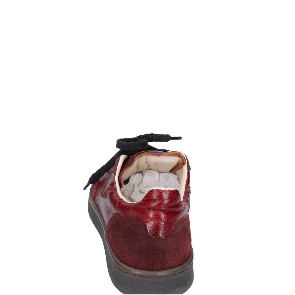 scarpe donna MOMA sneakers bordeaux pelle camoscio 89301A EY596 Vendite Flash