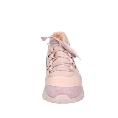 scarpe donna MOMA sneakers rosa pelle tessuto BK453 In Saldo