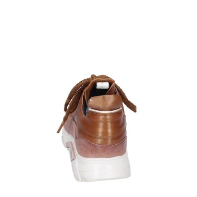 scarpe donna MOMA sneakers marrone pelle camoscio BK477 Nuova