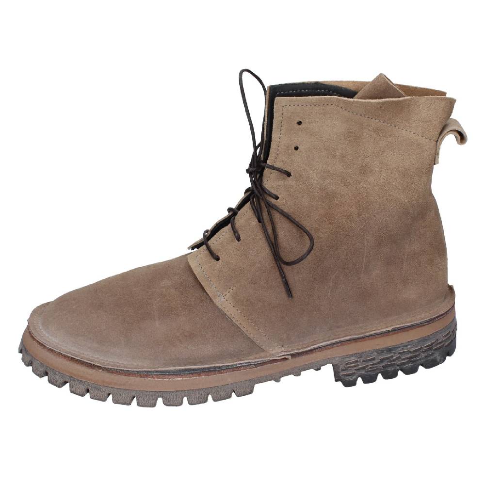 scarpe donna MOMA stivaletti beige camoscio 73302C EY539 2025