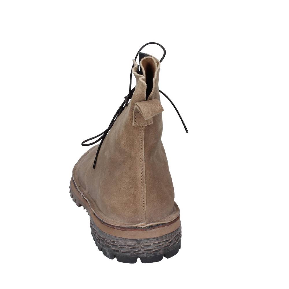 scarpe donna MOMA stivaletti beige camoscio 73302C EY539 2025