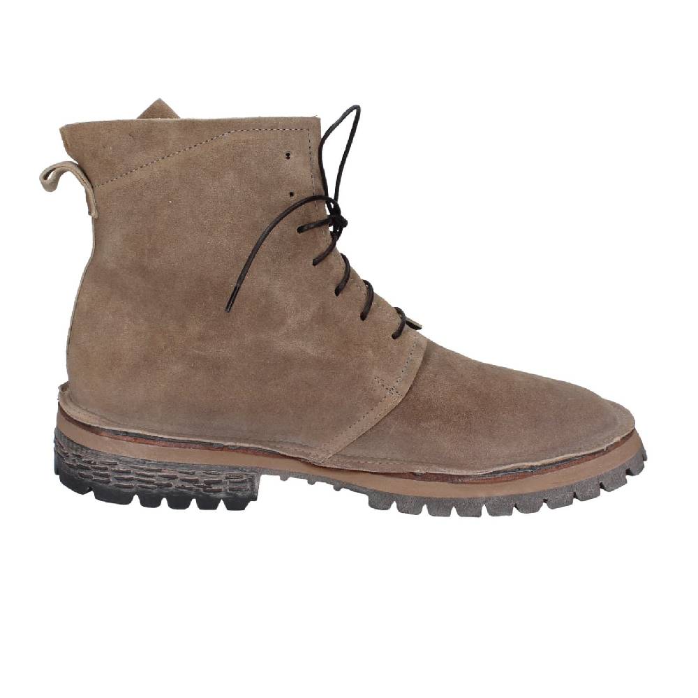 scarpe donna MOMA stivaletti beige camoscio 73302C EY539 2025
