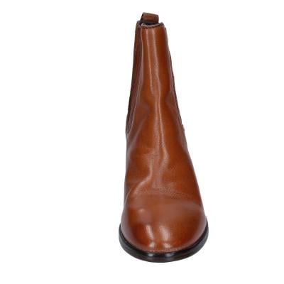 scarpe donna MOMA stivaletti marrone pelle 1CW236-MO BD636 In Linea