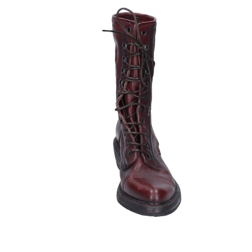 scarpe donna MOMA stivaletti bordeaux pelle 77301C EY564 Pezzi Unici
