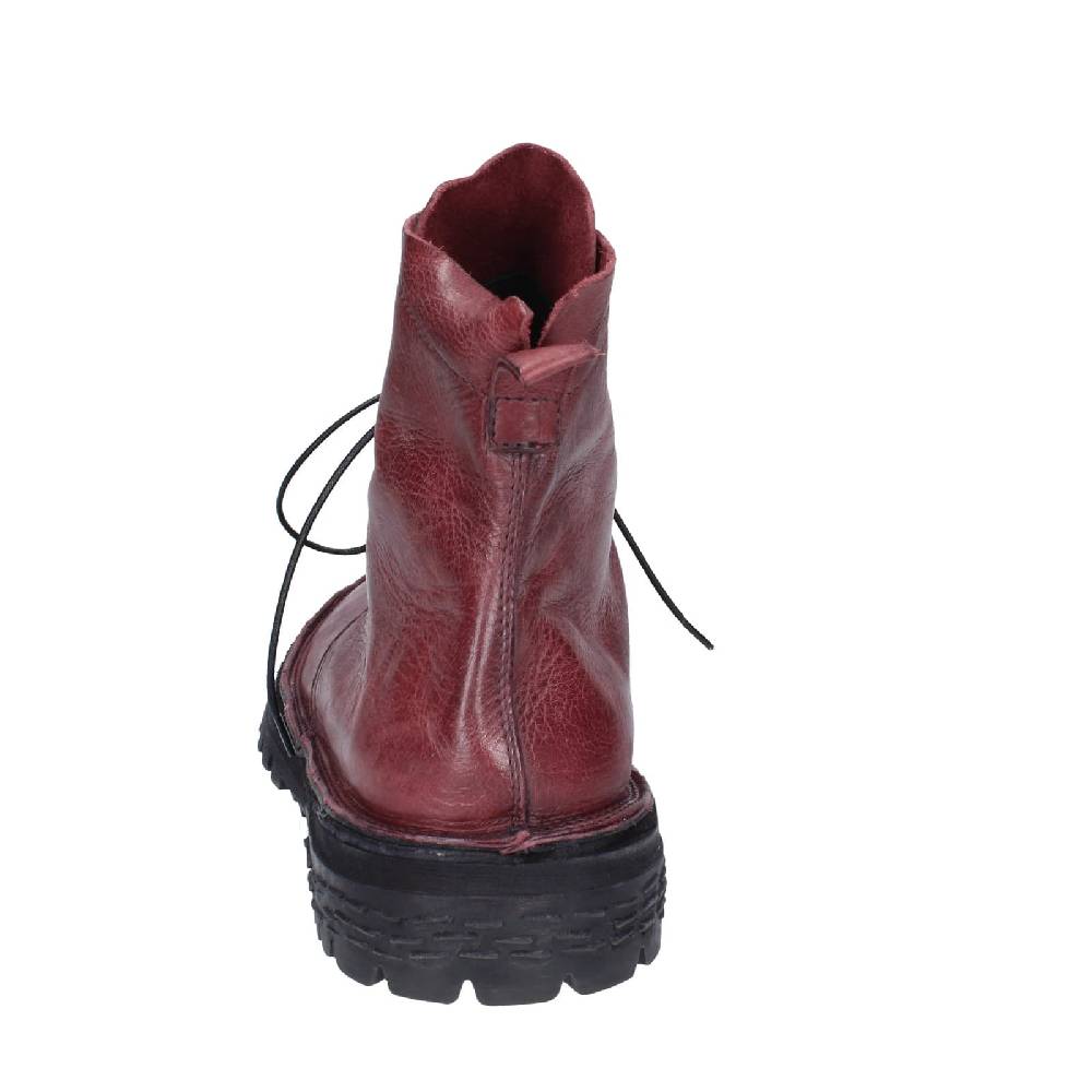 scarpe donna MOMA stivaletti bordeaux pelle 73302C EY566 Consegna Veloce