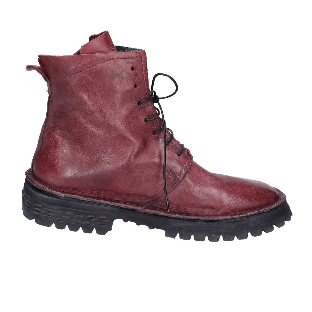 scarpe donna MOMA stivaletti bordeaux pelle 73302C EY566 Consegna Veloce