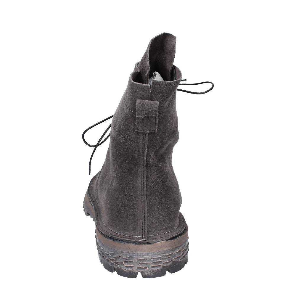 scarpe donna MOMA stivaletti grigio camoscio 73302C EY639 Affare Del Giorno