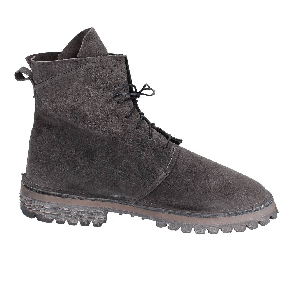 scarpe donna MOMA stivaletti grigio camoscio 73302C EY639 Affare Del Giorno