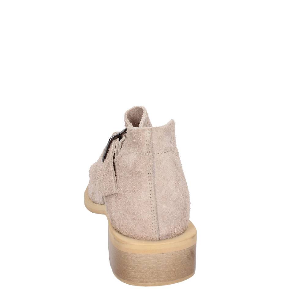 scarpe donna MOMA sandali beige camoscio argento 35403G VINTAGE EX453 Sottocosto