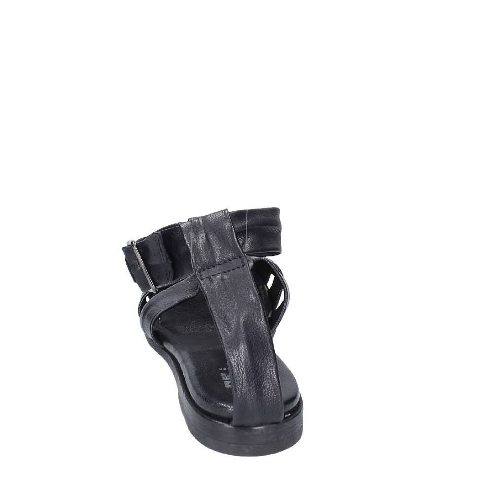 scarpe donna MOMA sandali nero pelle 32404G VINTAGE EX404 Presa