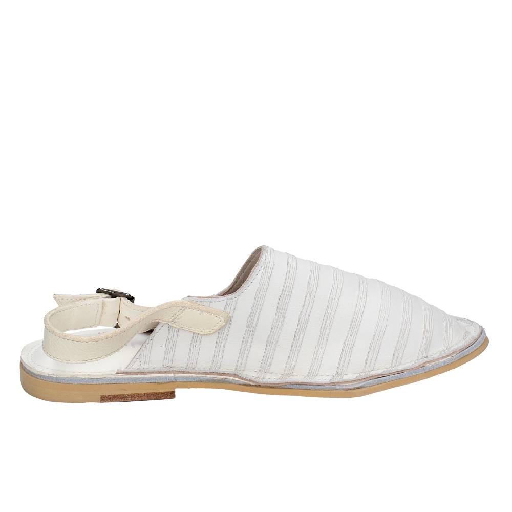 scarpe donna MOMA sandali bianco pelle 36402G VINTAGE EX440 Online