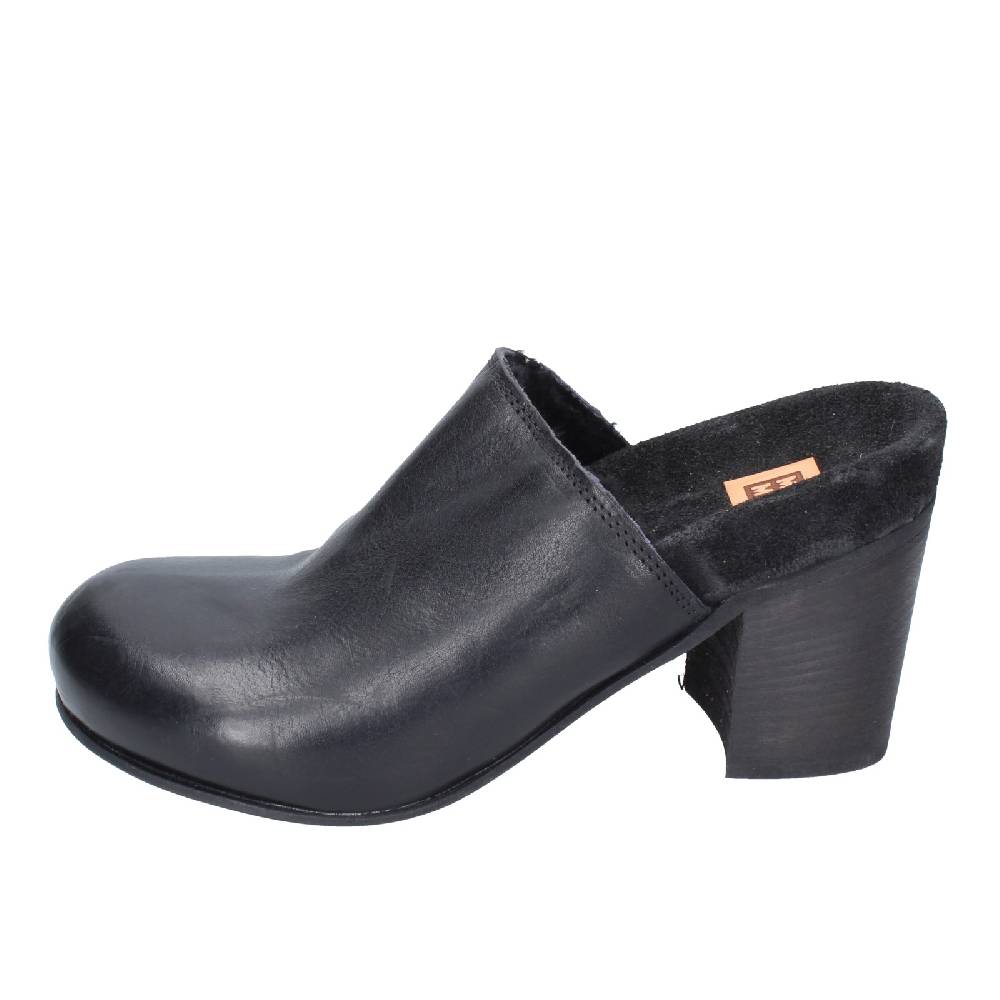 scarpe donna MOMA sandali nero pelle 86301G EY617 Offerte