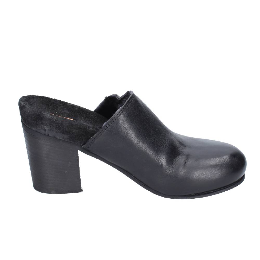 scarpe donna MOMA sandali nero pelle 86301G EY617 Offerte